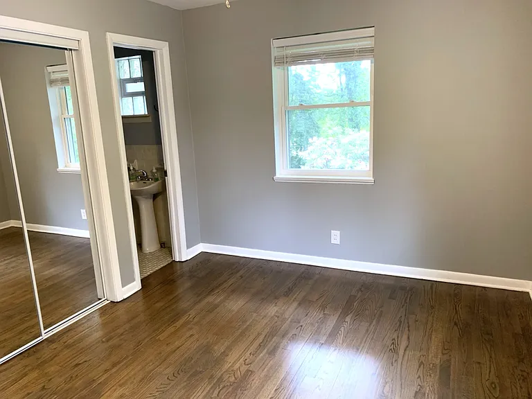 Master bedroom with full bath