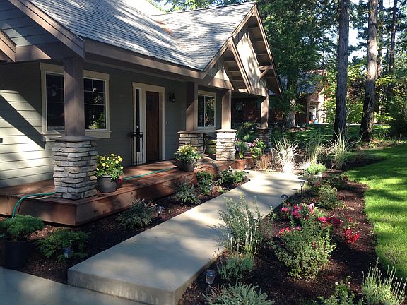 Front porch and entry