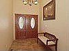Elegant Enty with Natural Tile