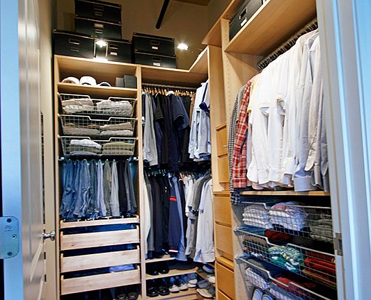 Custom Master Walk-In Closet