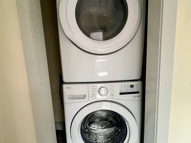 In-unit washer and dryer