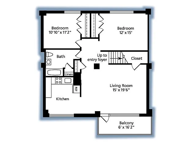 Floor plan The Fenway