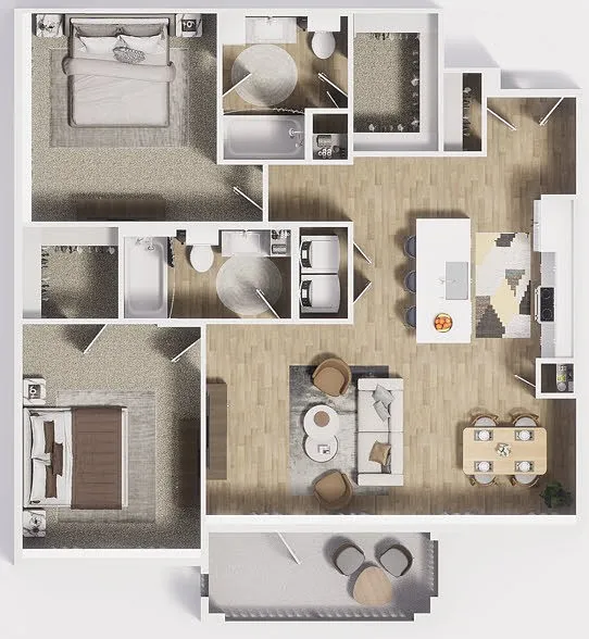 Floor plan B2