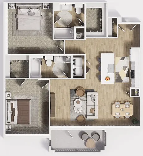 Floor plan B2