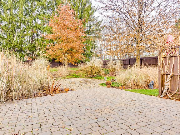 Firepit off patio