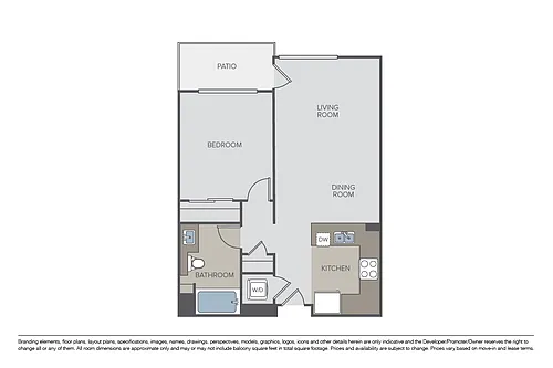 Floor plan Christie Avenue