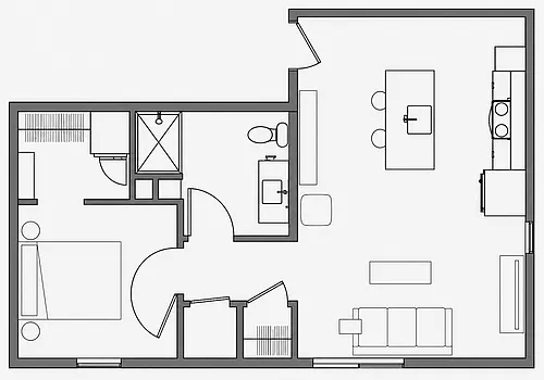 Floor plan 1D