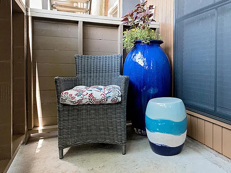 Private Patios and Balconies