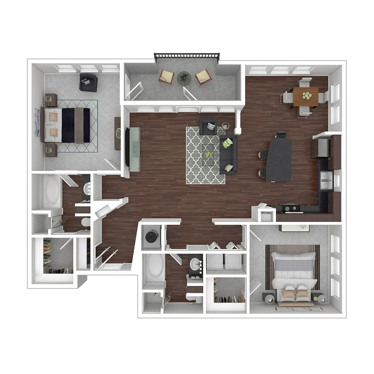 Floor plan B8