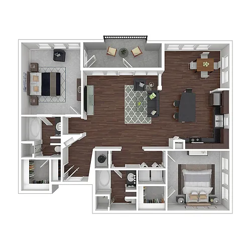 Floor plan B8