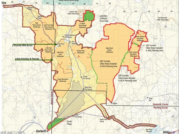 3307-3308 High Rock Rd, Gerlach, NV 89412