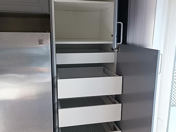 Drawer storage/pantry