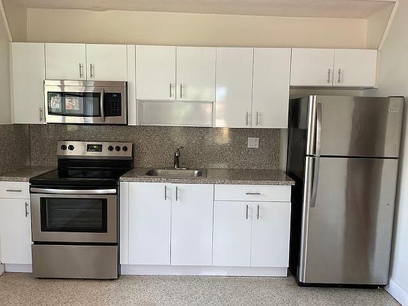 kitchen with stainless steel appliances