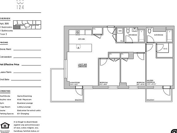2nd image of 224 W 124th St #1025