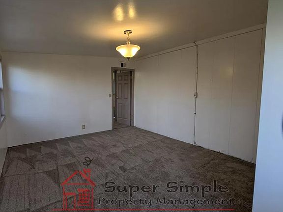 Large, light master bedroom