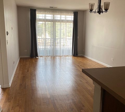 Taken from front door. This is the living room and the balcony