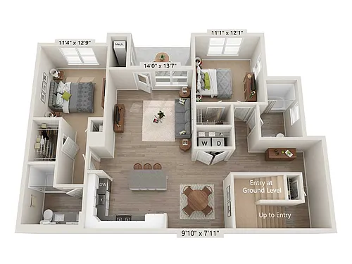 Floor plan B2-1437