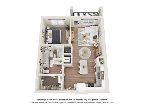 Floor plan A1 Tub