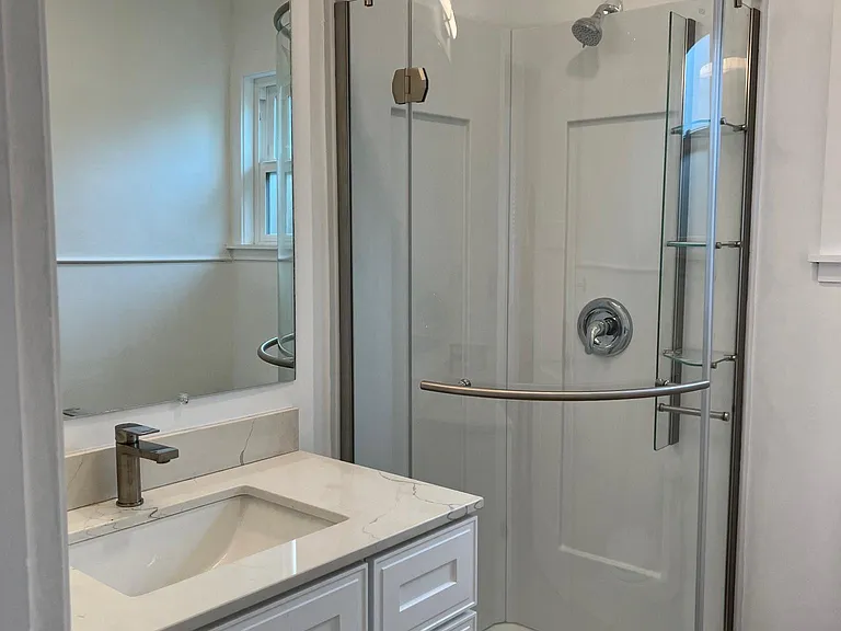 Newly remodeled bathroom