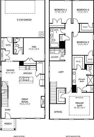 Approximate floor plan. Our home is custom built
