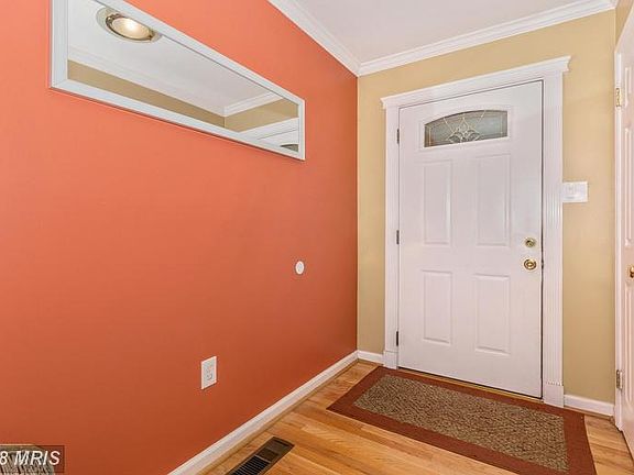 Entry Foyer with Hardwood Floor