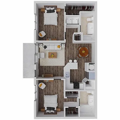 Floor plan B