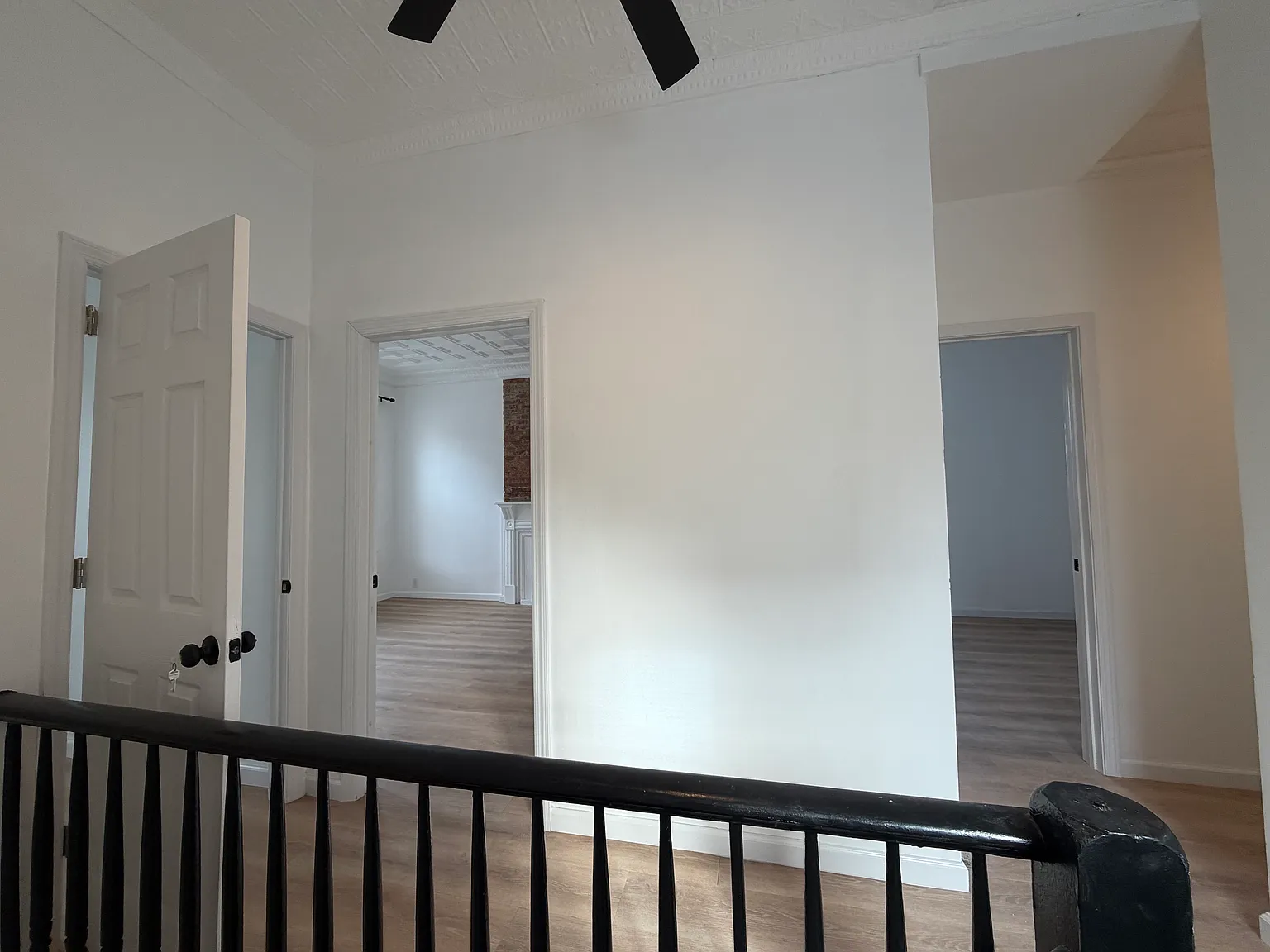 Hallway with rooms