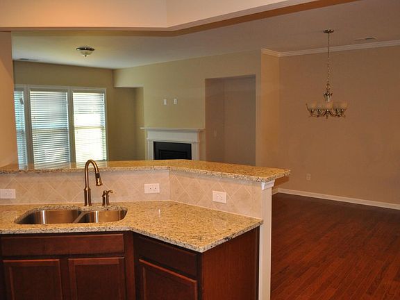 Living room view from kitchen