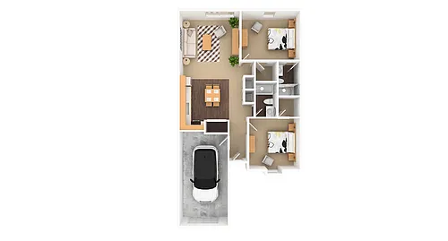 Floor plan PEARL Duplex