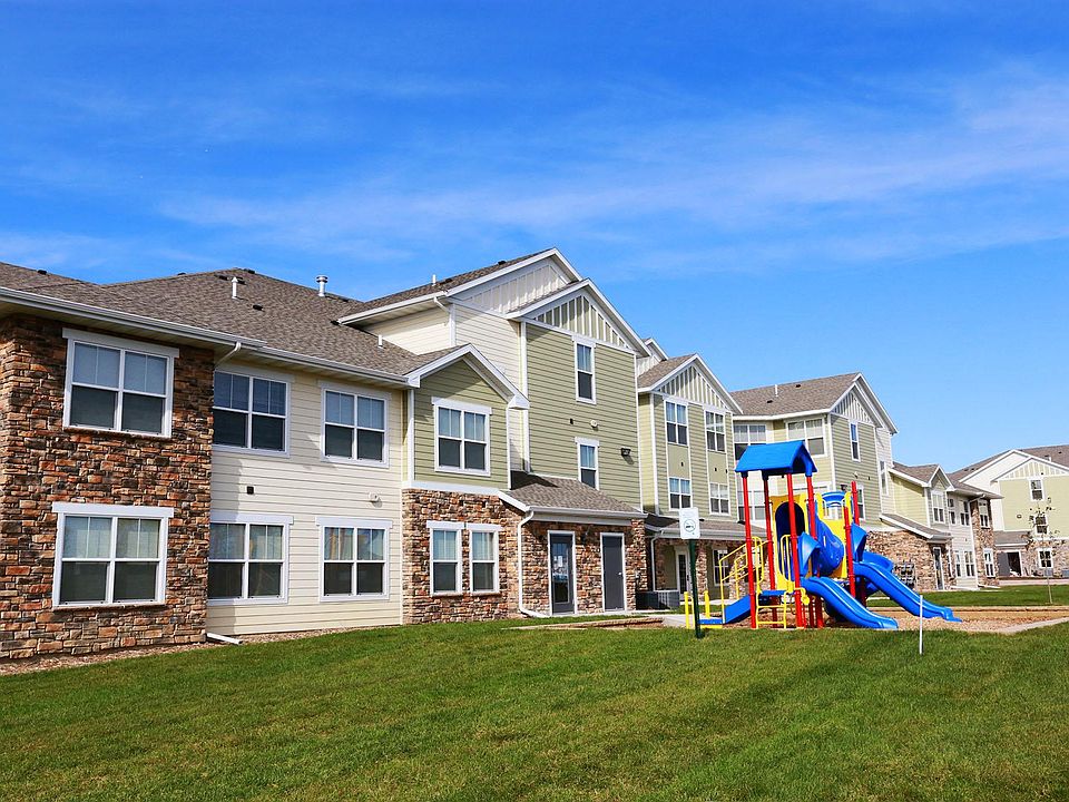 Multiple playgrounds on site and near by