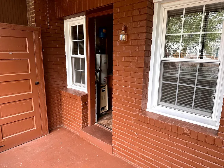 Enclosed back porch