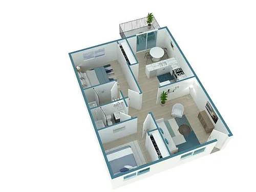 Floor plan Neptune
