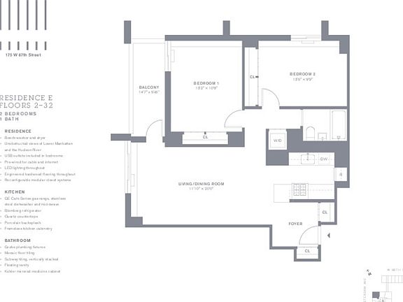 2nd image of 561 Amsterdam Ave #13E