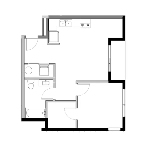 Floor plan The Latimer