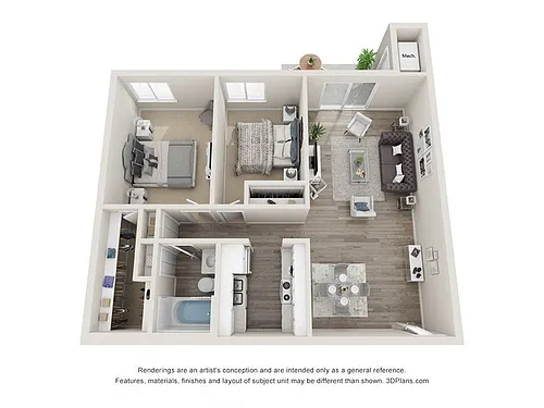 Floor plan Cambridge