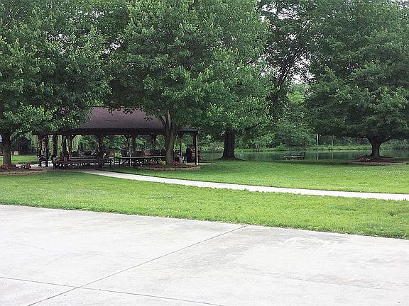 Beautiful Setting with Pavilion (Outdoor Living Room) Lake and Trees