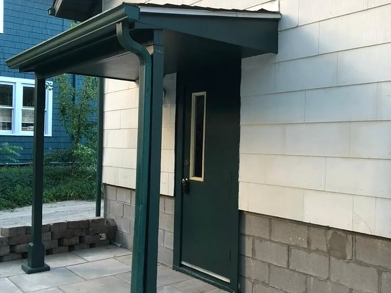 Back entrance/Patio