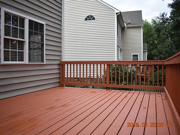 Backyard deck