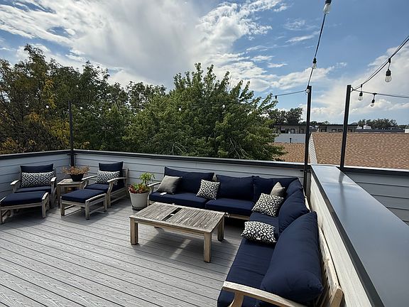 Huge rooftop deck