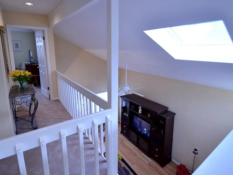 Natural light from skylights