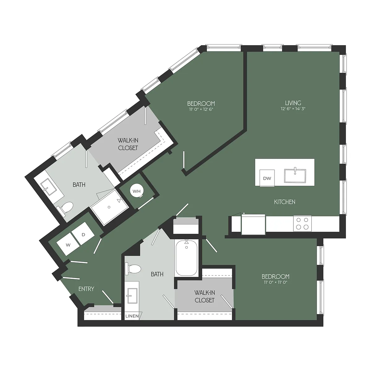 Floor plan B10