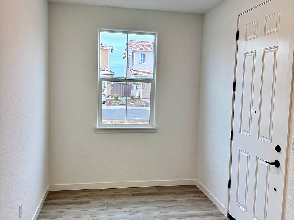 main entry door and shoe space