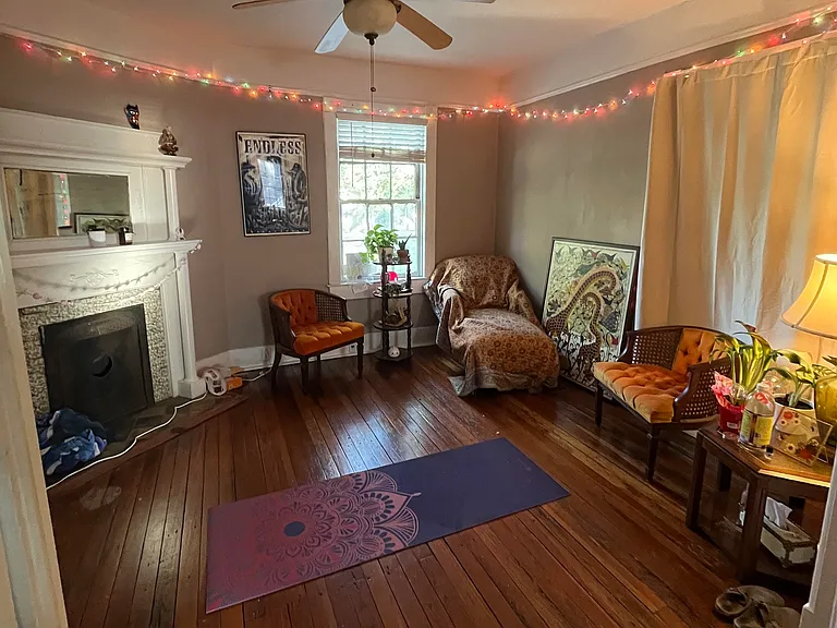 Occupied Living Room