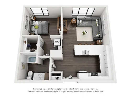 Floor plan 1C