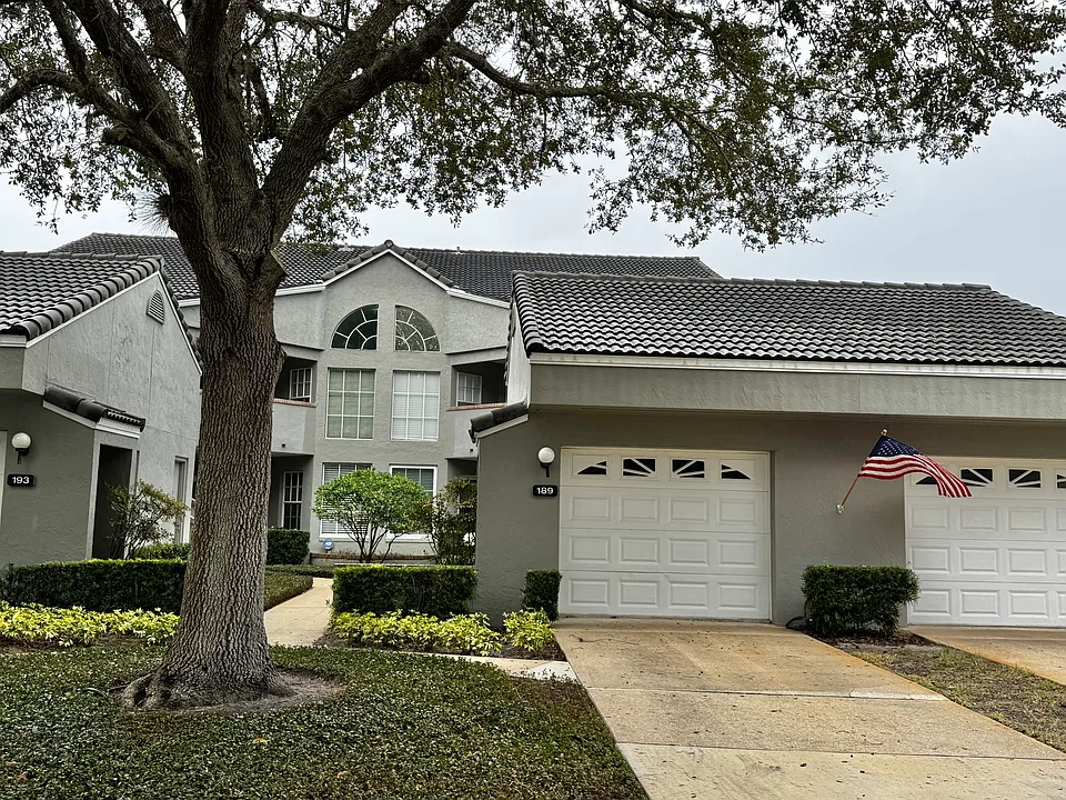 bldg front and garage