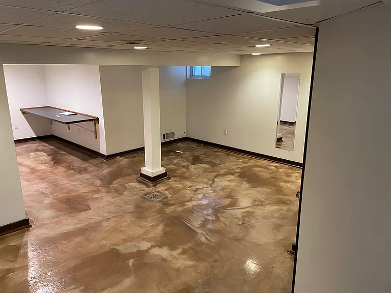 Finished basement