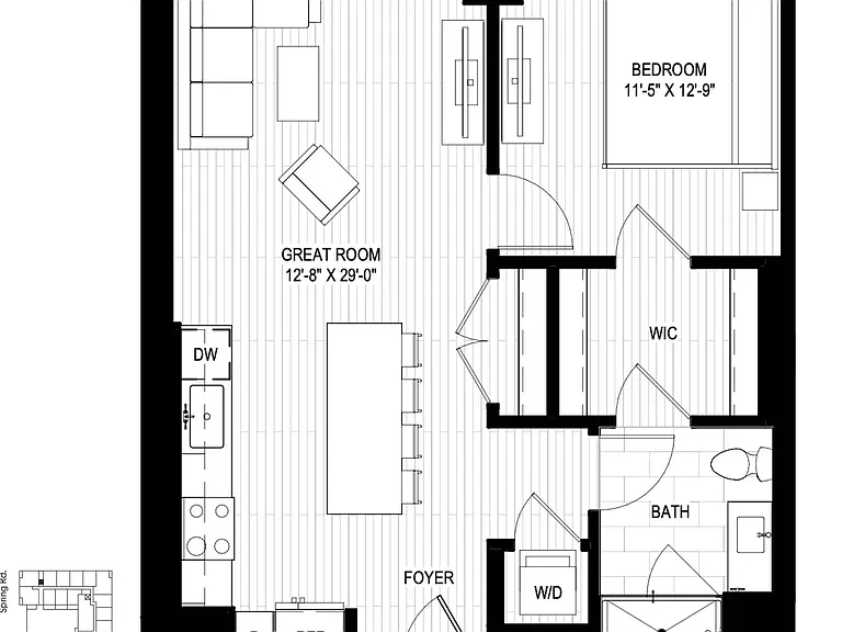 One Bedroom One Bath One Bedroom One Bath