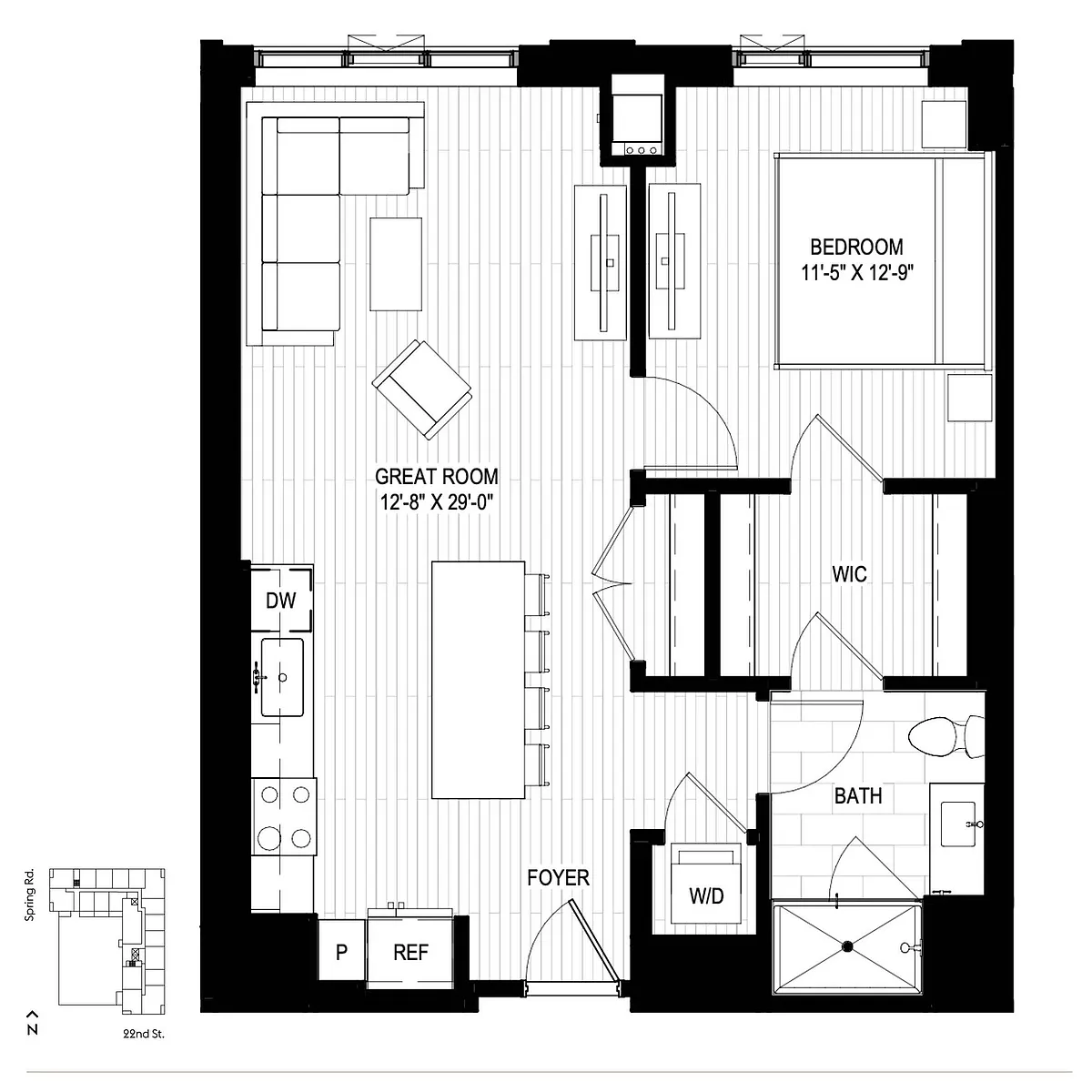 Floor plan C1