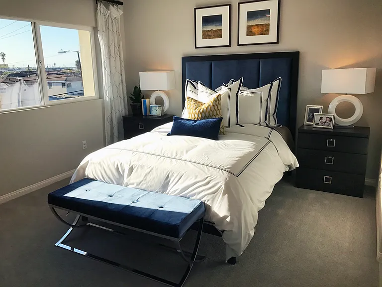 Primary bedroom on third floor