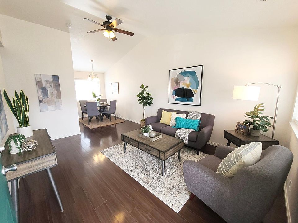 Living room upon entering the condo